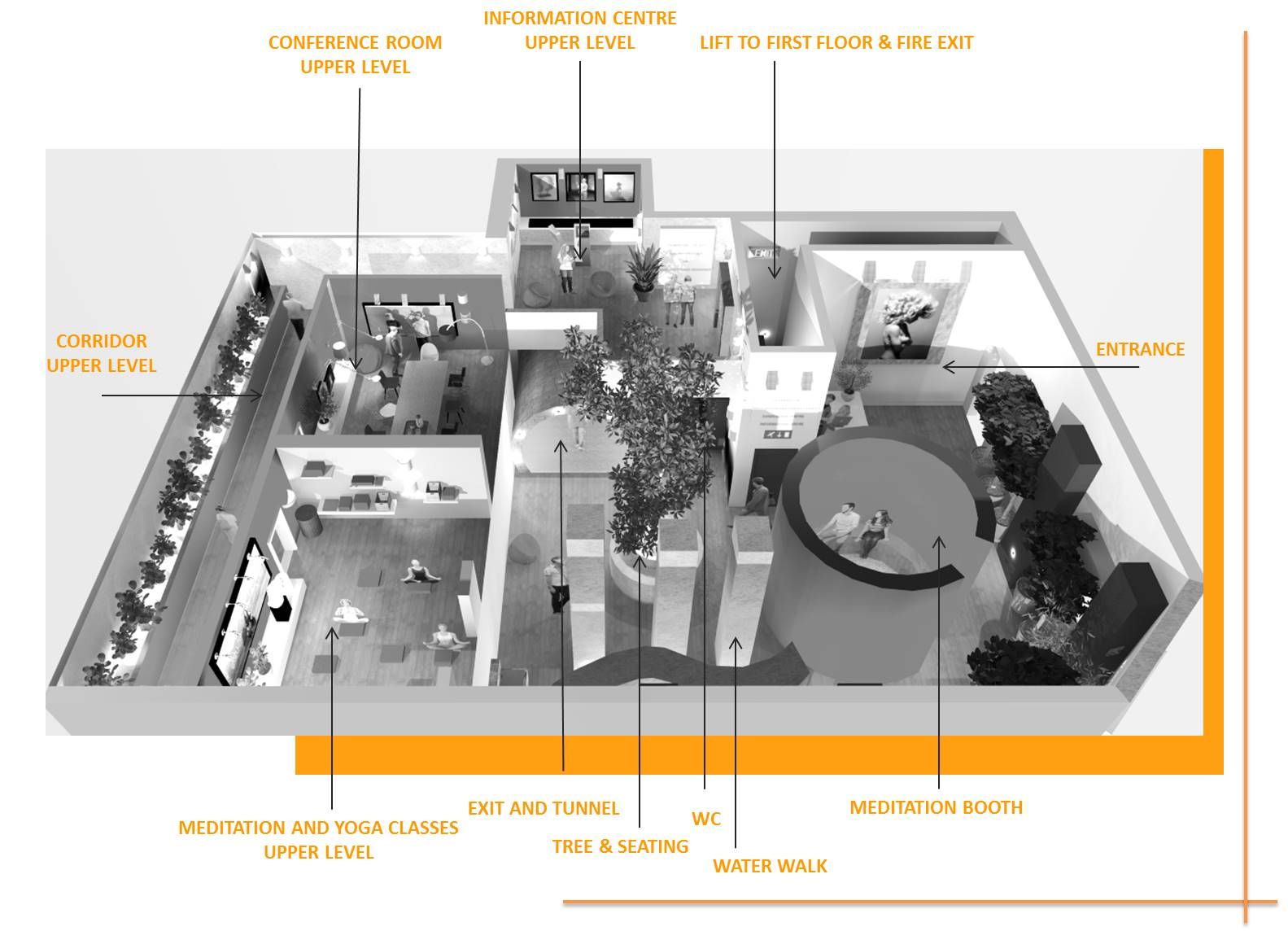 Headspace Plan View